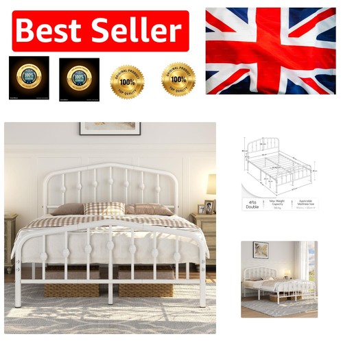 Victorian inspired 4ft6 white - victorian-inspired,