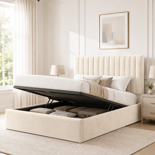 Low profile ottoman - low,