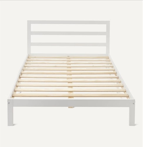 New white double - white, wooden