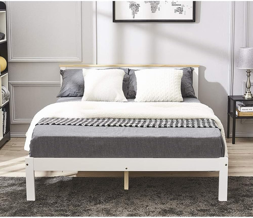 Bed frame double - double, pine