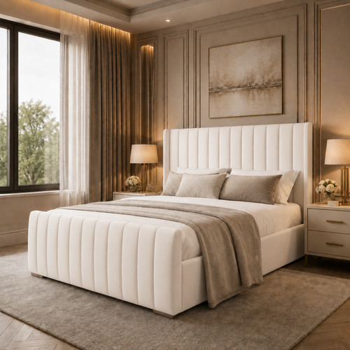 Ottoman storage bed panel - storage,