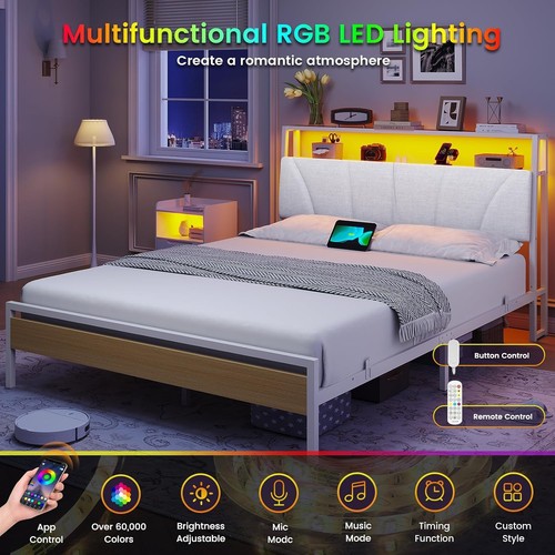 4ft double bed frame with - 4ft,