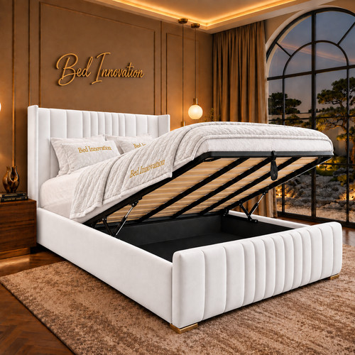 Ottoman storage bed panel - ,