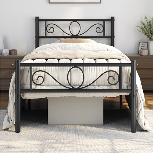 Metal bed frame - frame, single