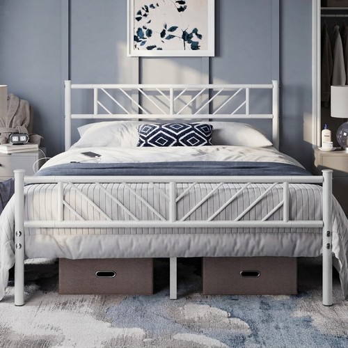 4ft6 sturdy double bed - sturdy, frame