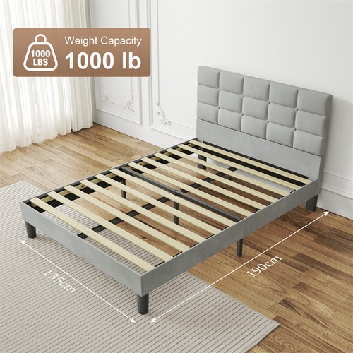 Bed frame velvet - !!!bed,