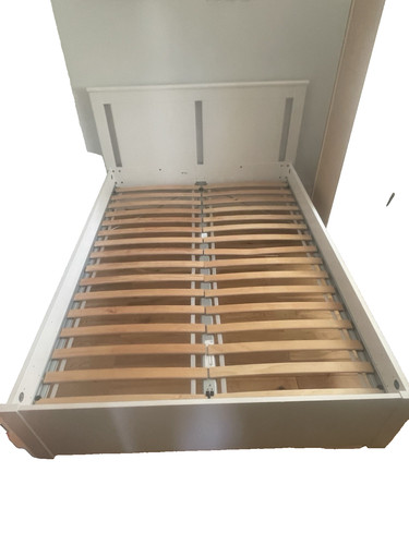 Ikea songesand white double - ,