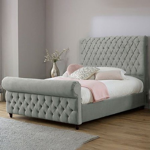 New chesterfield sleigh - sleigh, bed