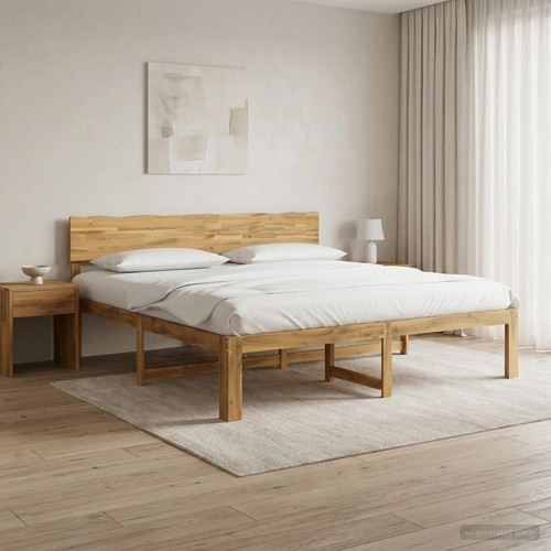 Double bed frame with - double,