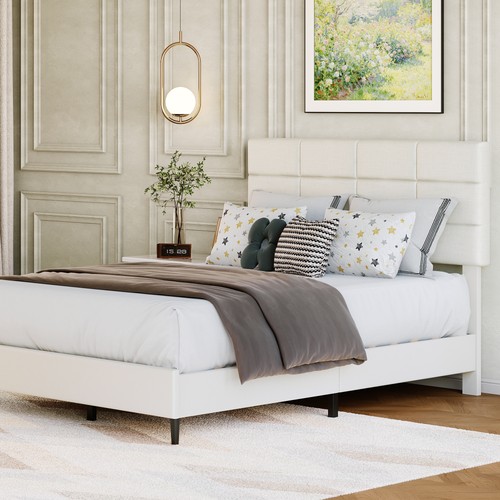Modern upholstered platform - modern,