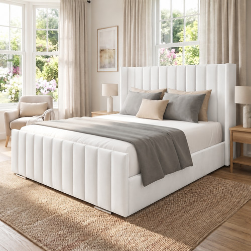 Ottoman storage bed plush - ottoman,